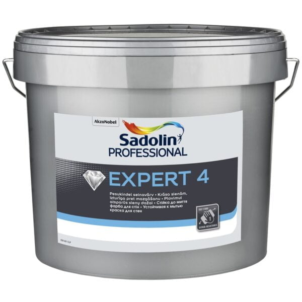 SADOLIN PROFESSIONAL EXPERT 4 visiškai matiniai vidaus sienų dažai